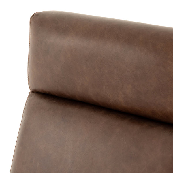 Bryson Traditional Desk Chair-Havana Brown