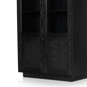 Coraline Cabinet In Brushed Ebony Oak