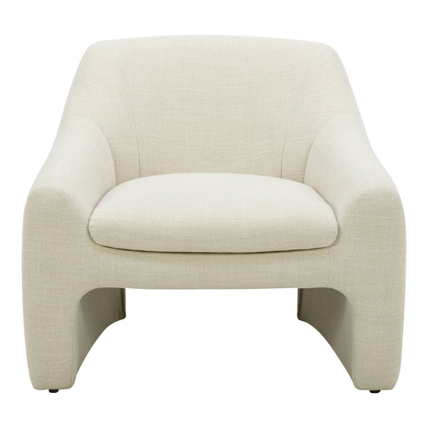 Kenzie Accent Chair in Textured Dune Fabric