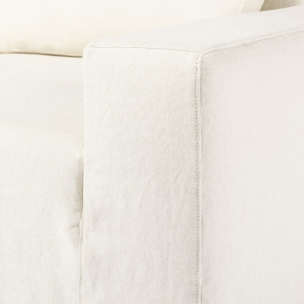 Ostend Outdoor Slipcover Chair - Bombay Flax