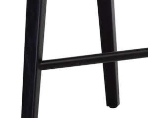 DOMINIC COUNTER STOOL - BLACK