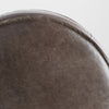 Lusso | Round Pouf - Grey