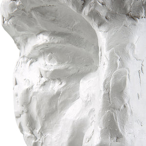 Self-Portrait White Mask Wall Decor, Set/6