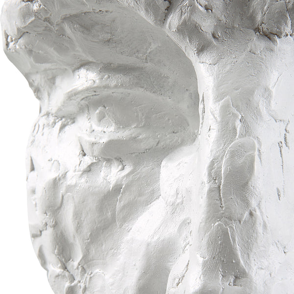 Self-Portrait White Mask Wall Decor, Set/6