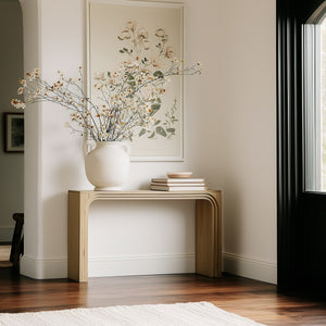 Moe's Berkley Console Table in Natural Oak
