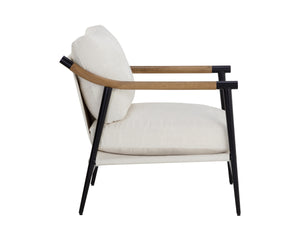 MEADOW ARMCHAIR - HEATHER IVORY TWEED