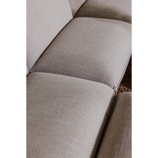Zeppelin Corner Chair in Speckled Pumice Grey