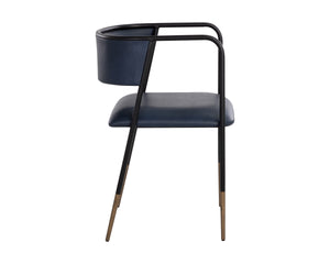 BRENAN DINING ARMCHAIR - BRAVO ADMIRAL