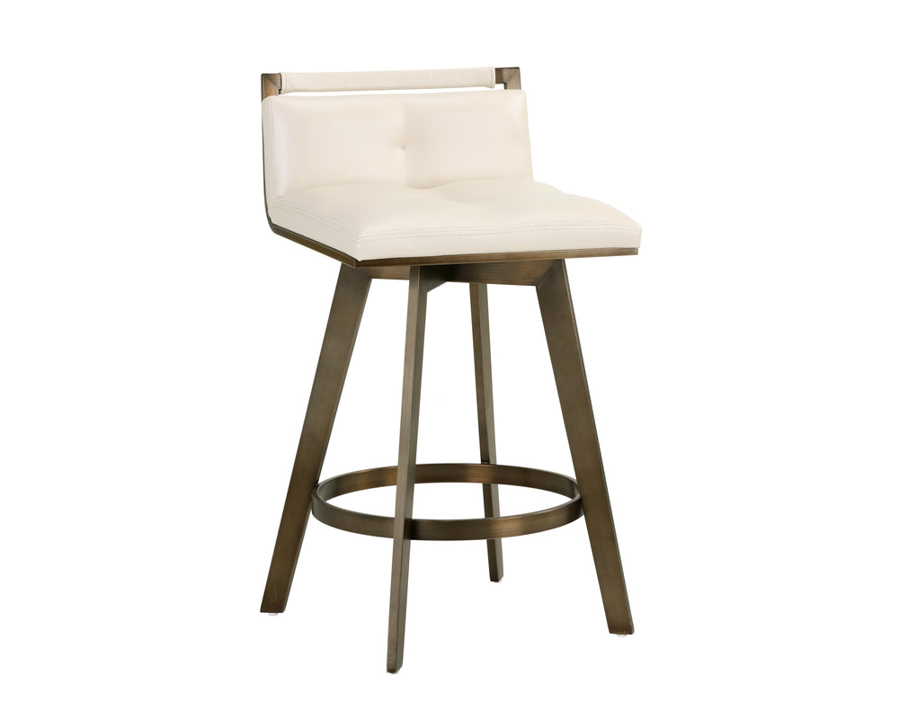 Arizona Swivel Counter Stool - Castillo Cream
