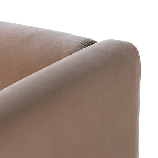 Elizabeth Sofa In 82" In Surrey Taupe