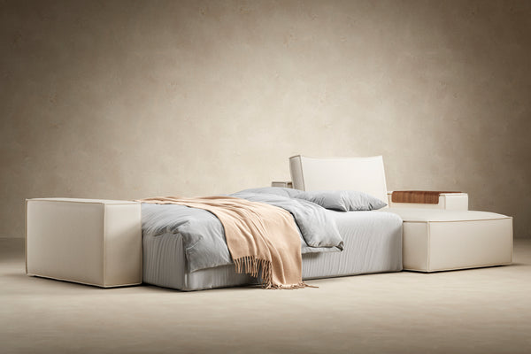 NEWILLA SOFA BED W/WIDE ARM RESTS, 57"X79"