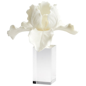 Orchid Sculpture In White