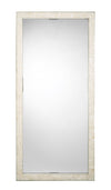 Monroe Mother of Pearl Rectangle Floor Mirror