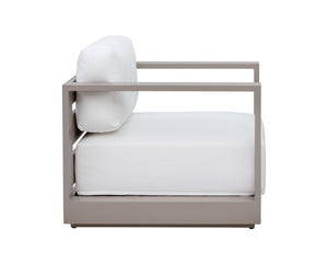 TAVIRA ARMCHAIR - GREIGE - STINSON WHITE