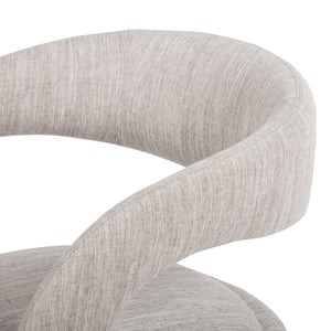 Hawkins Dining Chair In Savile Flannel