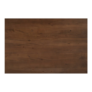 Moe's Russet Dining Table with Drawers