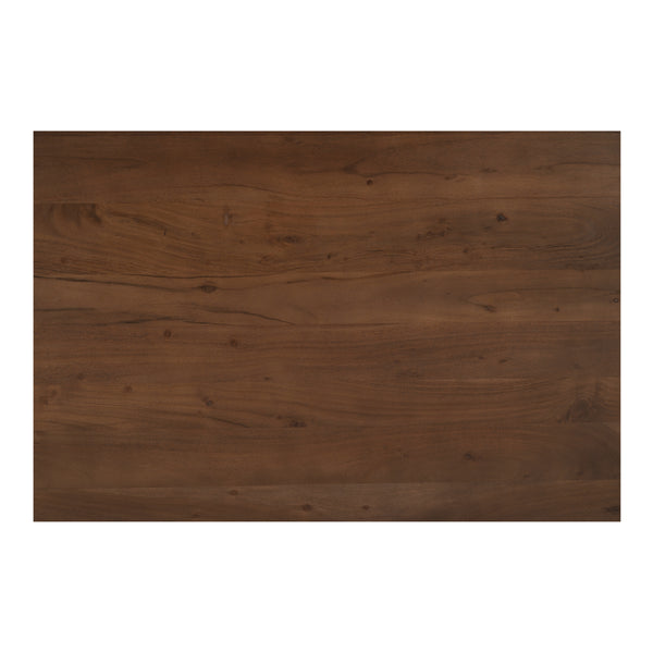 Moe's Russet Dining Table with Drawers