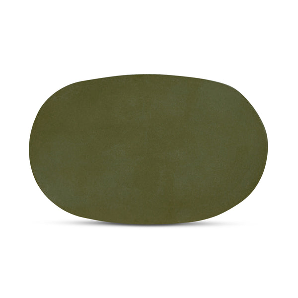 Albers Outdoor Stool in Green Concrete