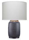 Graham Ceramic Table Lamp, Navy