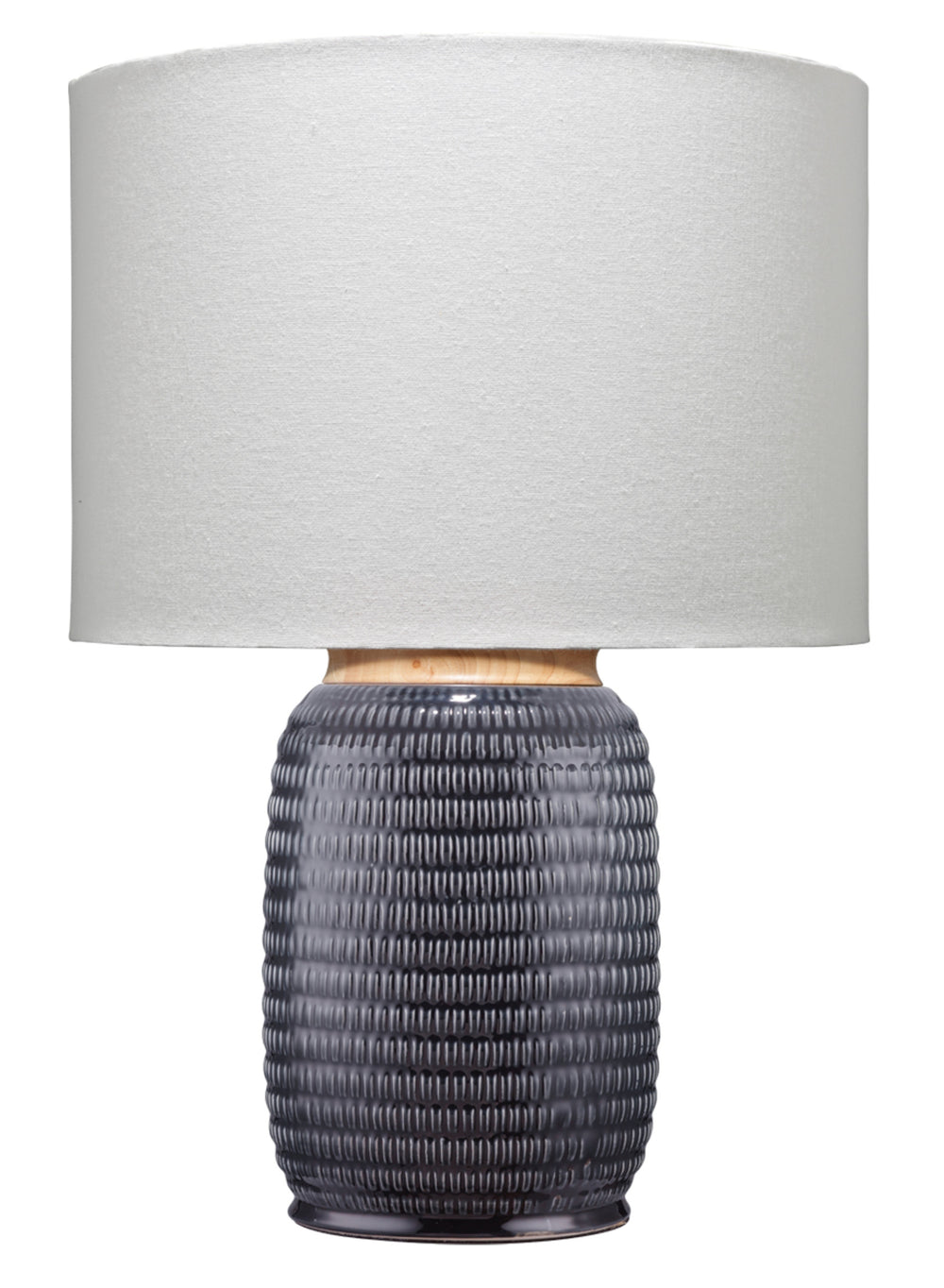 Graham Ceramic Table Lamp, Navy