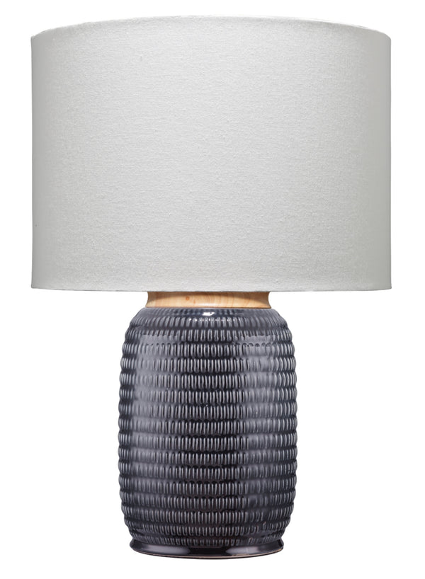 Graham Ceramic Table Lamp, Navy