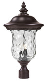 Armstrong Outdoor Post Light in Bronze Finish