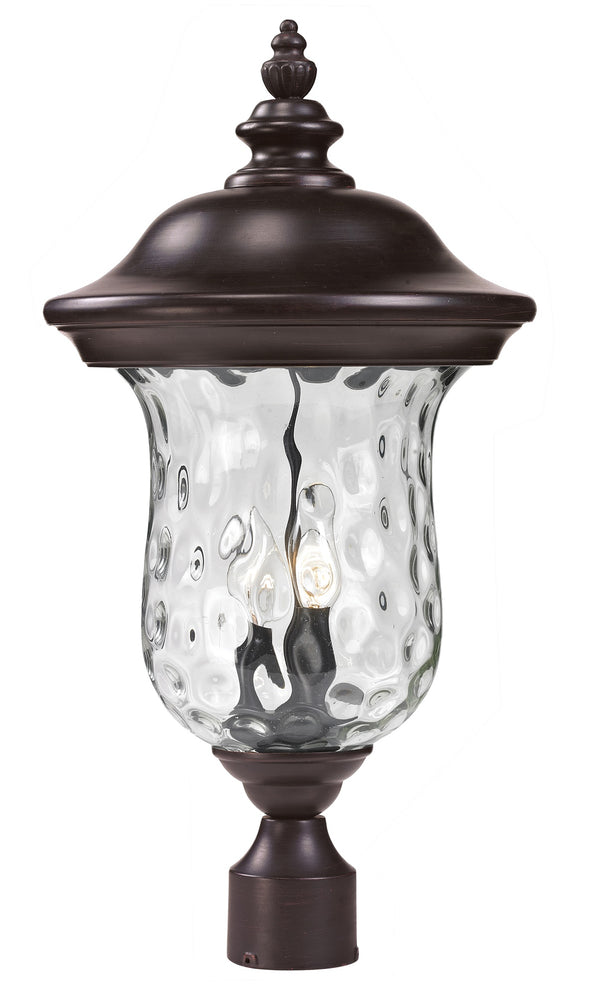 Armstrong Outdoor Post Light in Bronze Finish