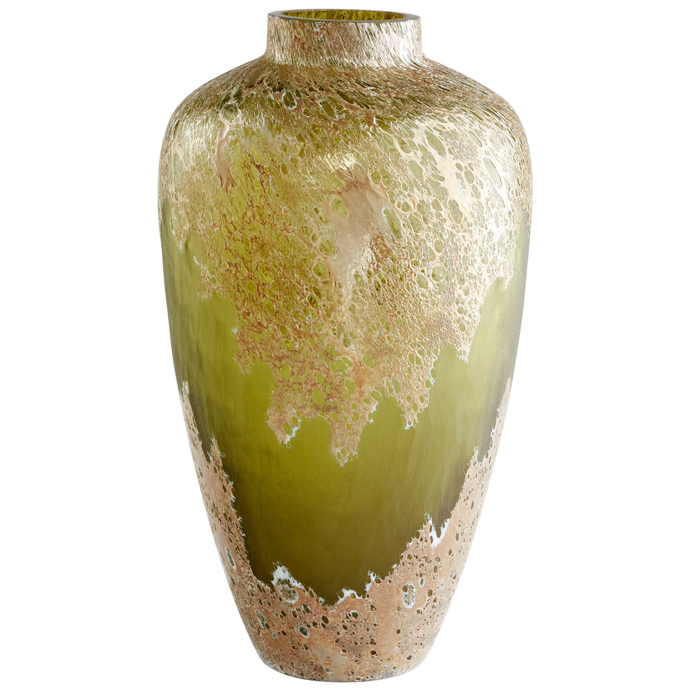 Alkali Vase in Forest Stone