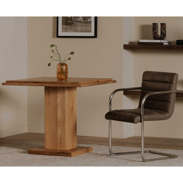 Moe's May Cafe Table in Natural Oak