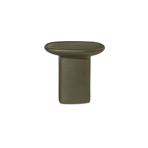 Moe's Manon Outdoor Side Table in Deep Green
