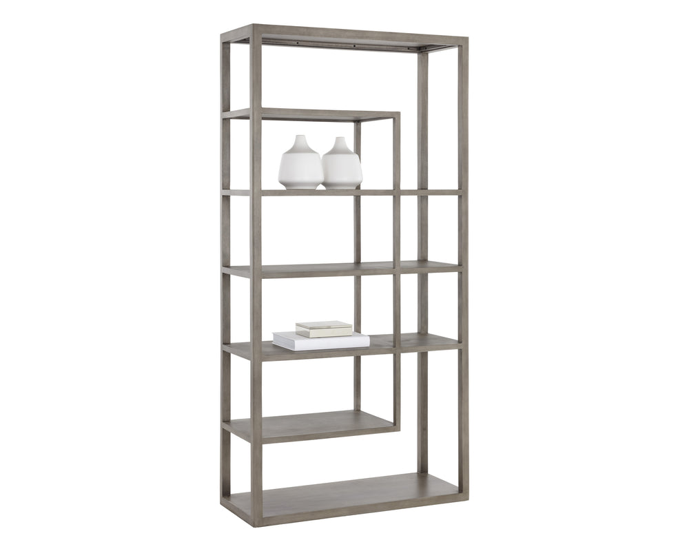 KENZIE BOOKCASE - GREY