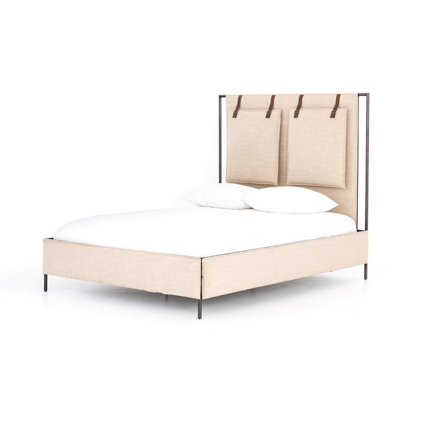 Leigh Upholstered King Bed