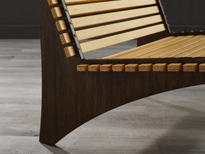 Zen Lounge Chair, Black Walnut