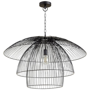 Canopy Pendant in Matte Black