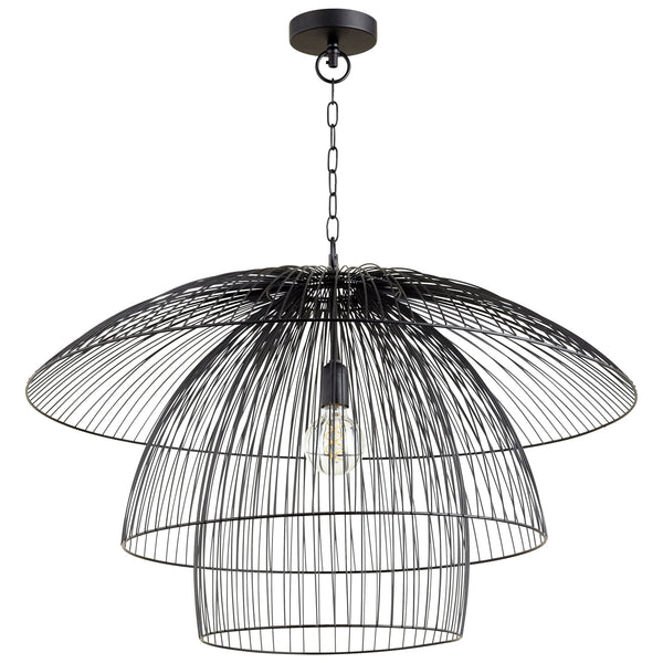 Canopy Pendant in Matte Black