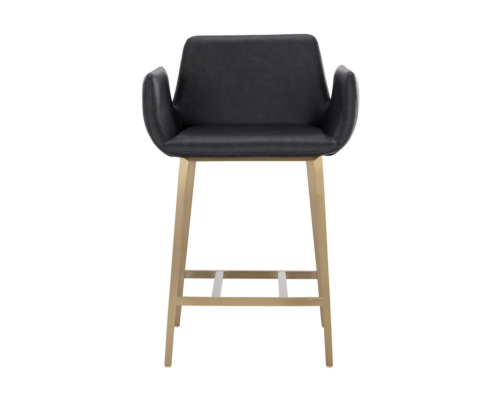 LUCANO COUNTER STOOL - BRAVO BLACK