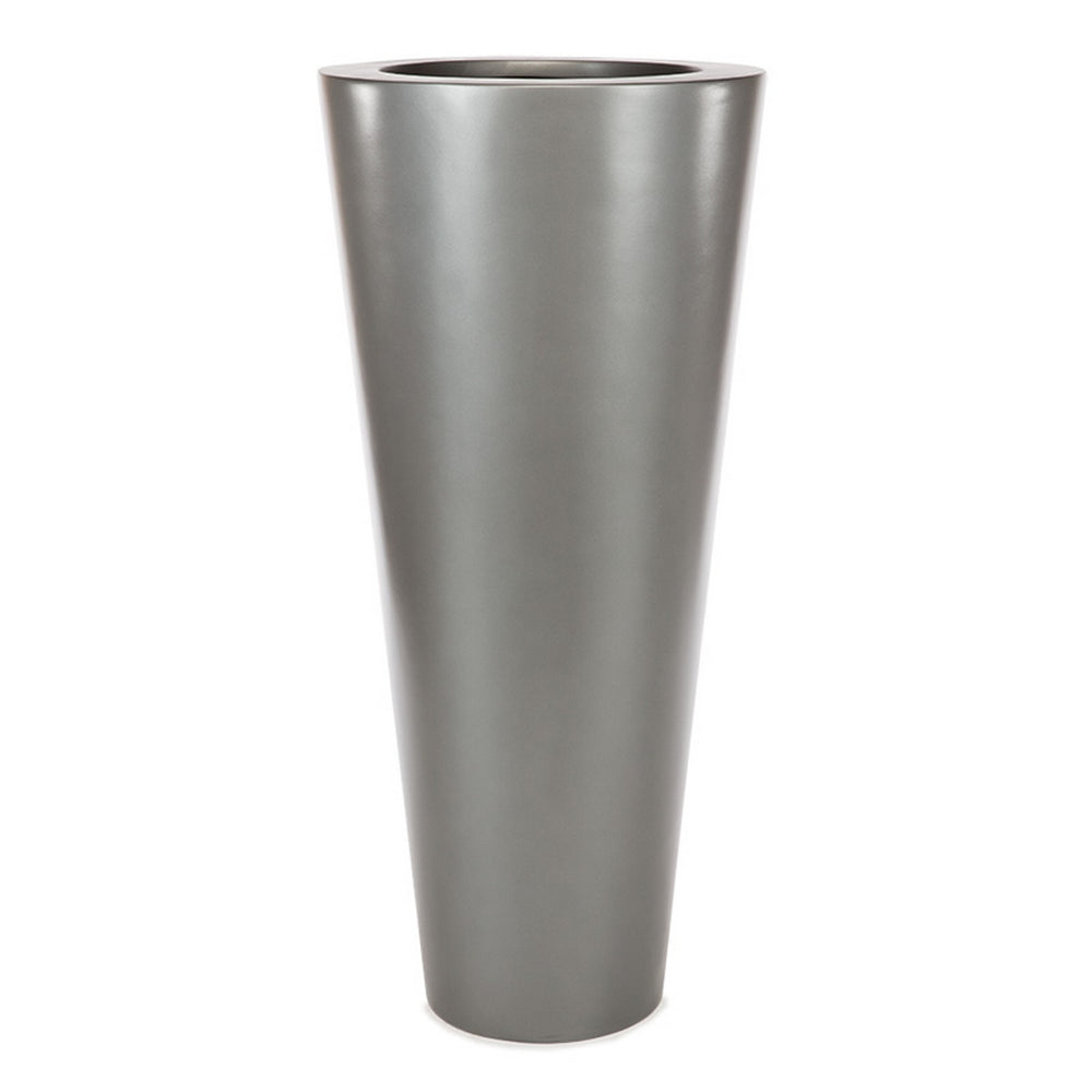Madrid Floor Planter, pewter