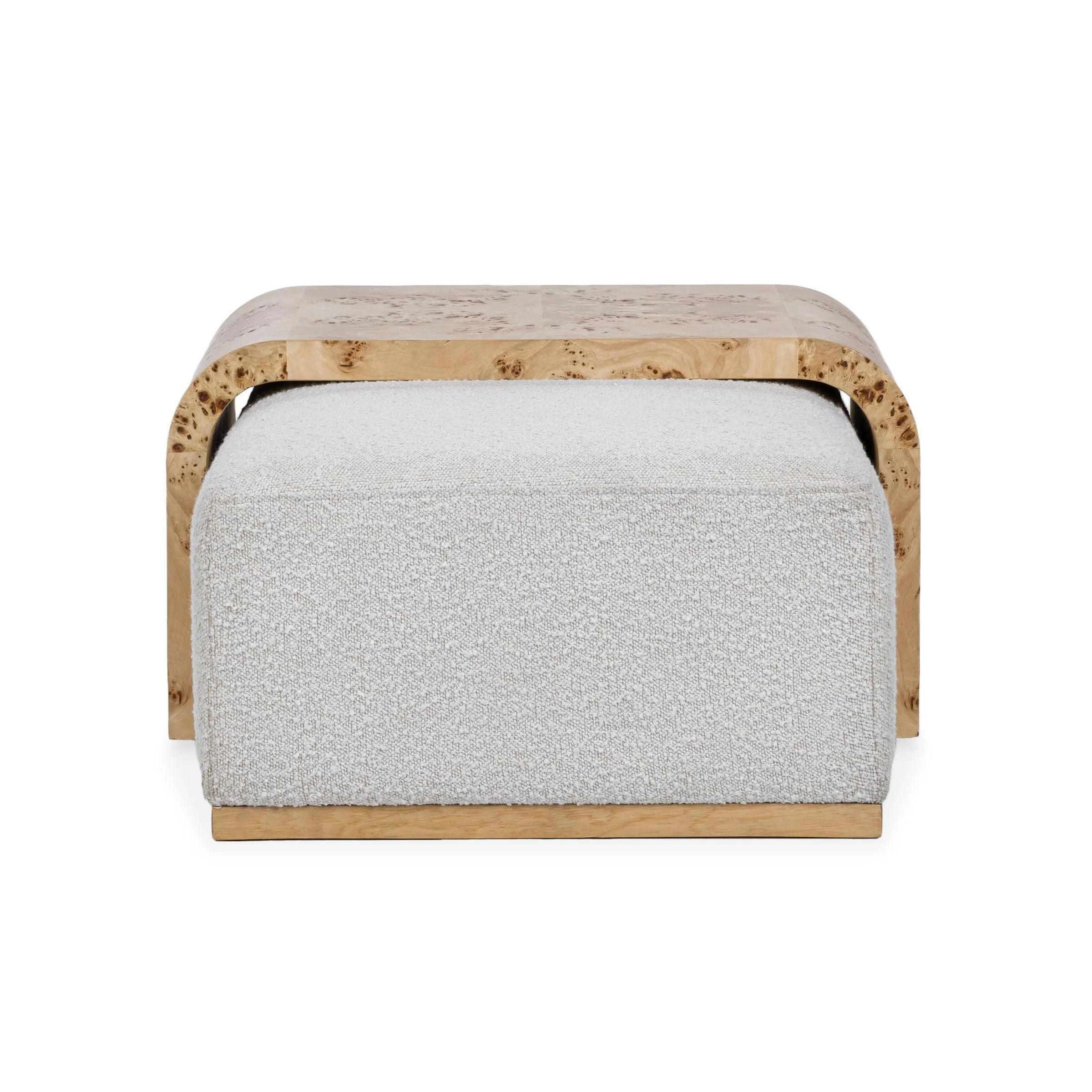 Classic Home Kenan Ottoman - Thumbnail 5