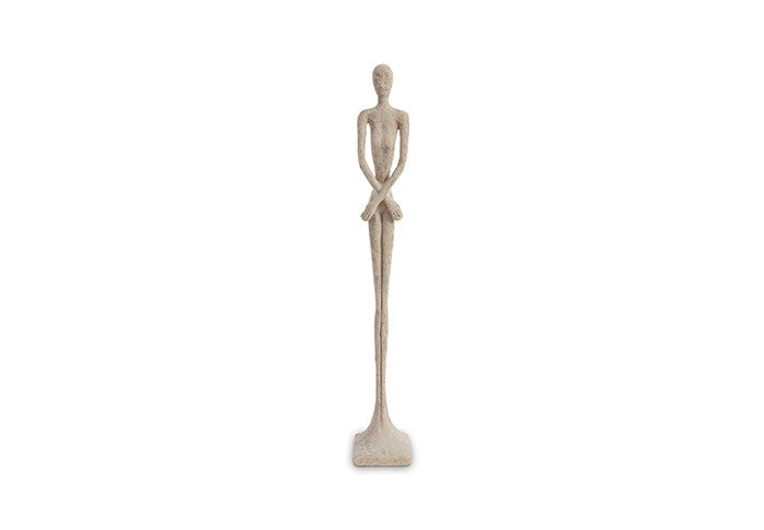 Skinny Female Sculpture, Roman Stone, Small