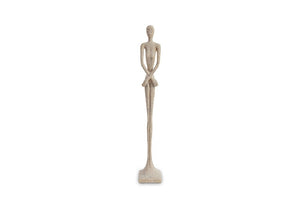 Skinny Female Sculpture, Roman Stone, Small