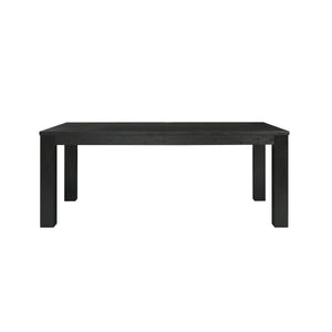 Bedford KD Butterfly Dining Table w/ 20" Ext., Brushed Black 