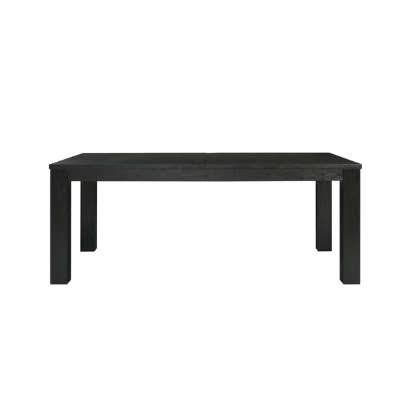 Bedford KD Butterfly Dining Table w/ 20" Ext., Brushed Black 