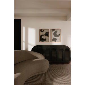 Moe's Excelsior Sofa in Warm Taupe Boucle