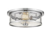 Savannah 2 Light Flush Mount in Chrome Finish