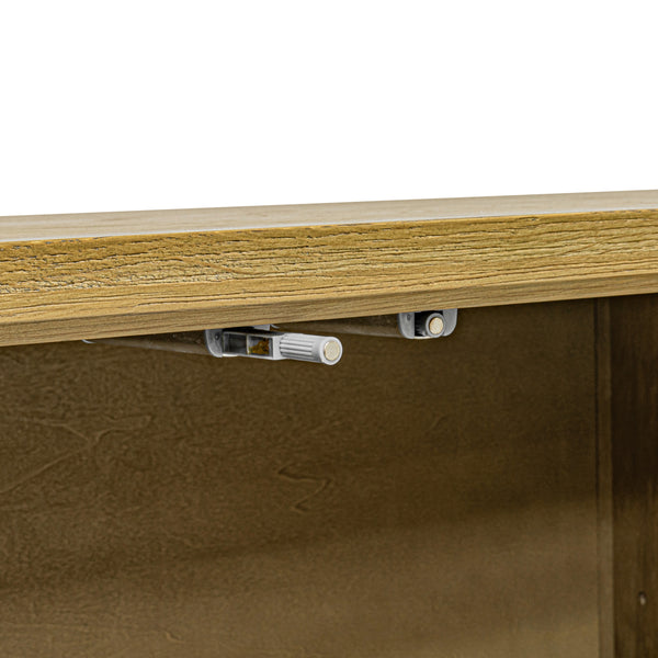 Marcelle Sideboard White with Chunky Legs