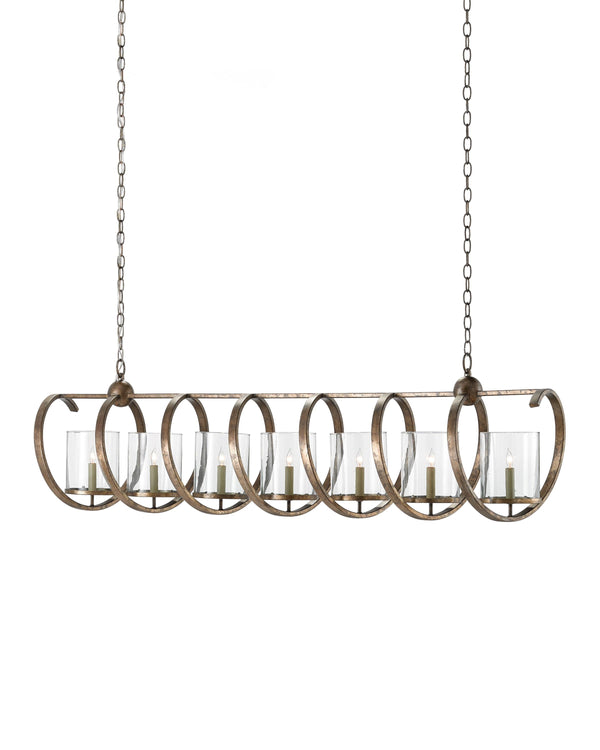 Maximus Grande Chandelier In Pyrite Bronze