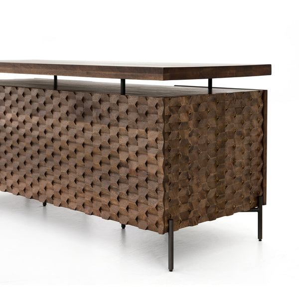 Raffael Desk In Antique Brown