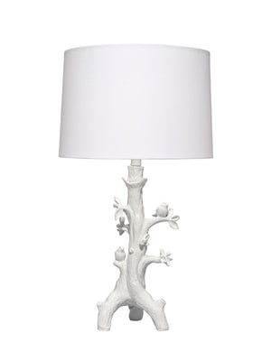 Sycamore Resin Table Lamp with Linen Shade