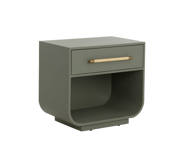 TARRANT NIGHTSTAND - SAGE GREEN