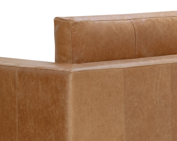 ANAKIN SOFA - DARK BROWN - TUSCANY COGNAC LEATHER